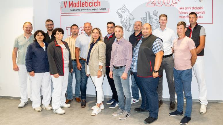 Tým vedení masozávodu